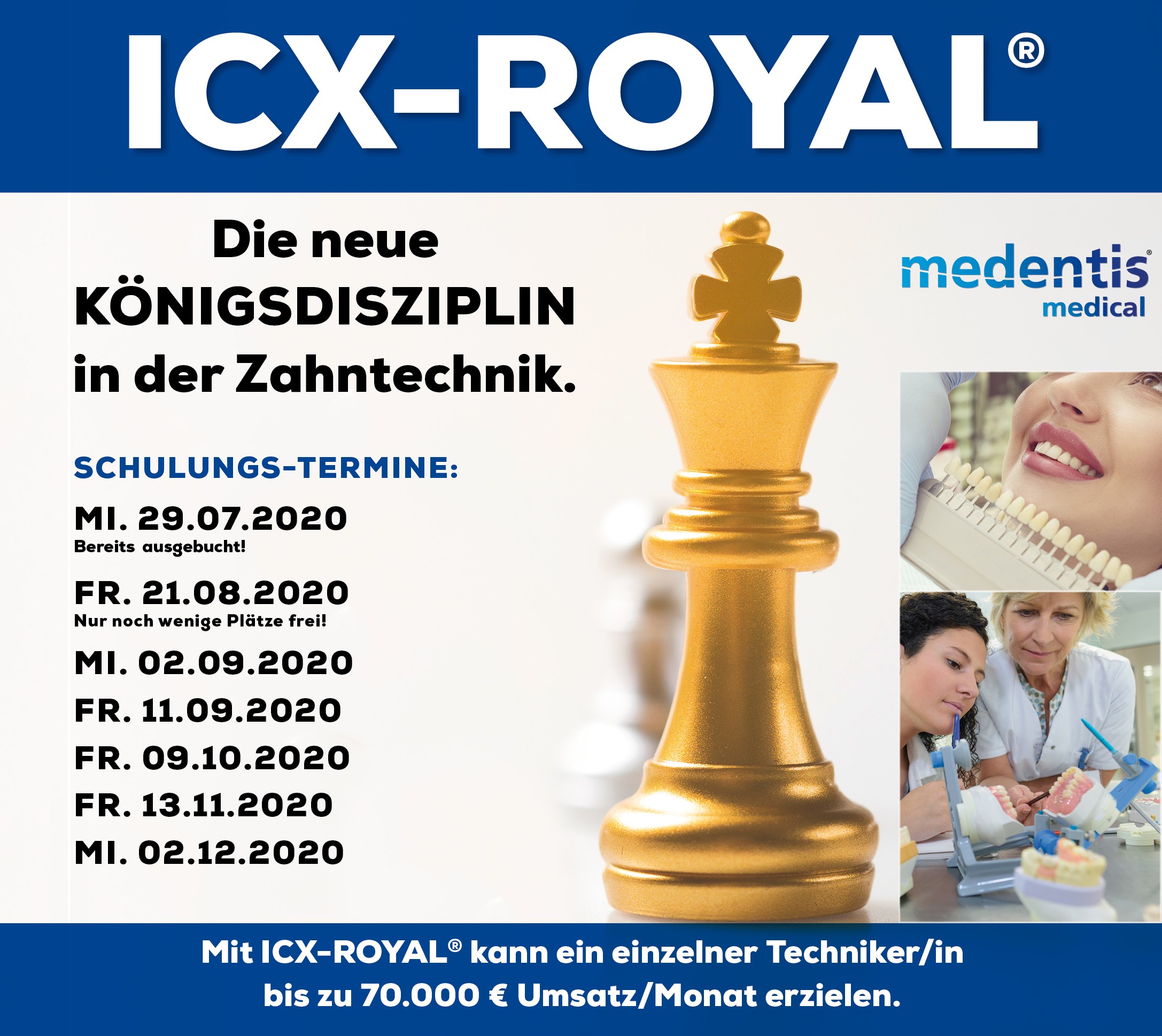 ICX-ROYAL®, das neue Behandlungskonzept der medentis medical GmbH