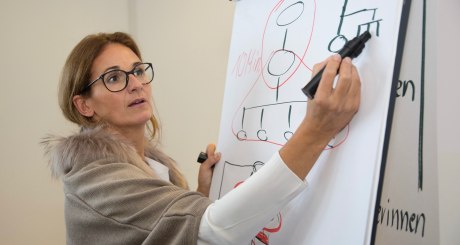 "Praxismanagerinnen entlasten den Chef von A wie Abrechnung bis Z wie Zeitmanagement", weiß Verena Faden.