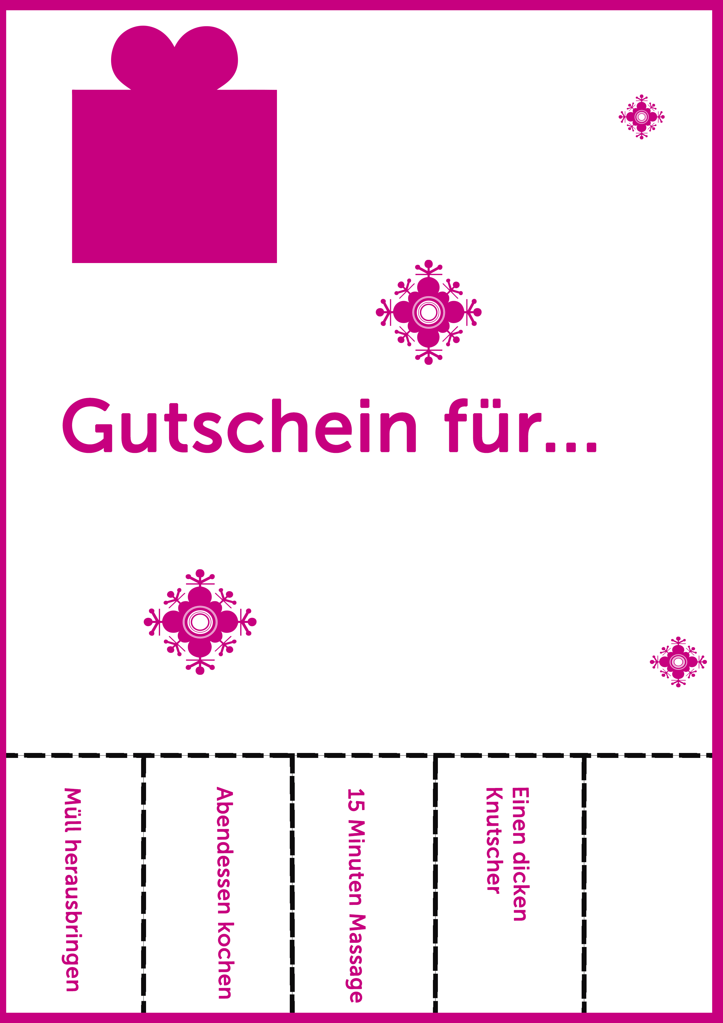 Gutschein 1