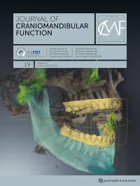 Titel des Journal of Craniomandibular Function