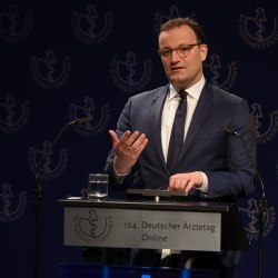 Deutscher Ärztetag: Bundesgesundheitsminister Jens Spahn zieht insgesamt positive Bilanz.