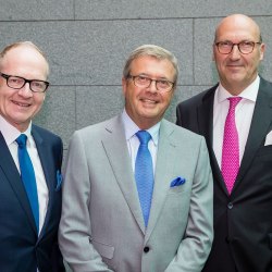 Vorstand der KZBV: Martin Hendges, Dr. Wolfgang Eßer und Dr. Karl-Georg Pochhammer (v. l.)