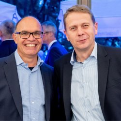 Marcus Simon (links) und Helmut Krebber (rechts)