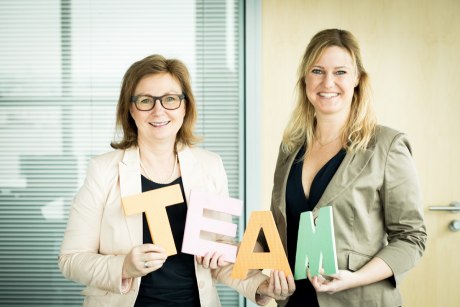 Carola Garbe und Catherine Marie Koffnit 