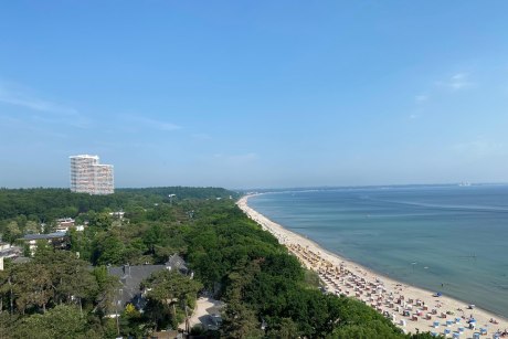 Timmendofer Strand aus der Vogelperspektive