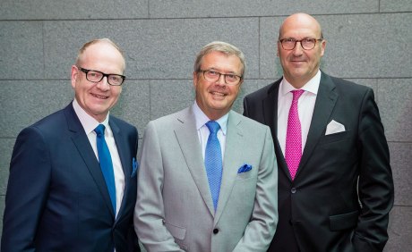 Vorstand der KZBV: Martin Hendges, Dr. Wolfgang Eßer und Dr. Karl-Georg Pochhammer (v. l.)