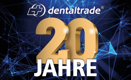 Logo 10 Jahre Dentaltrade