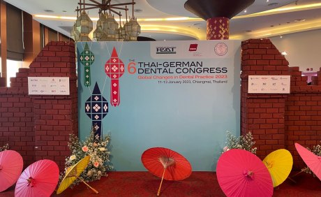 Banner zum 6. Thai-German Dental Congress in Chiangmai