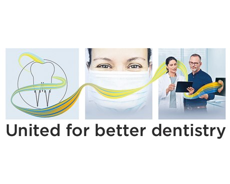 Logo von Dentsply Sirona auf der IDS