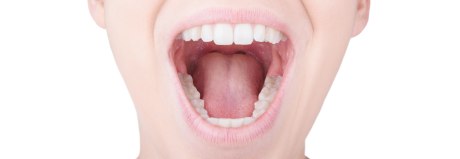 Abbildung eines geöffneten Mundes
