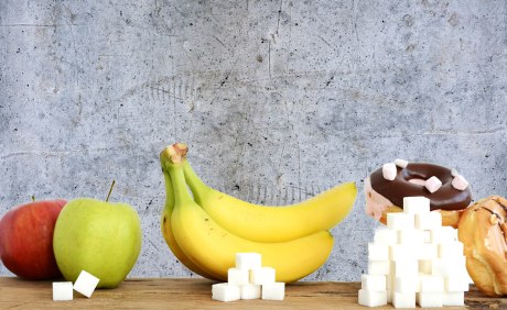 Früchte und dessen Zuckerinhalt