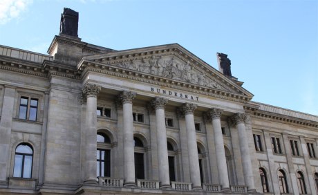 Ansicht des Bundesrats in Berlin von außen