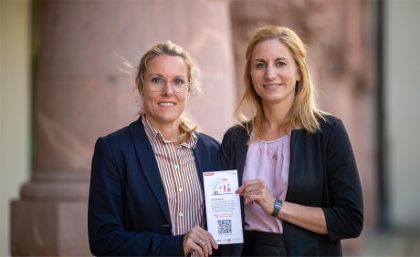 Prof. Dr. Cornelia Frese (links) und Dr. Anna Maria Schmidt 